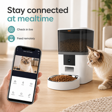 AquaWhisk Smart Pet Feeder with HD Camera 6L