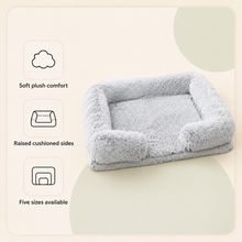 Cama para mascotas CloudRest Plush Bolster