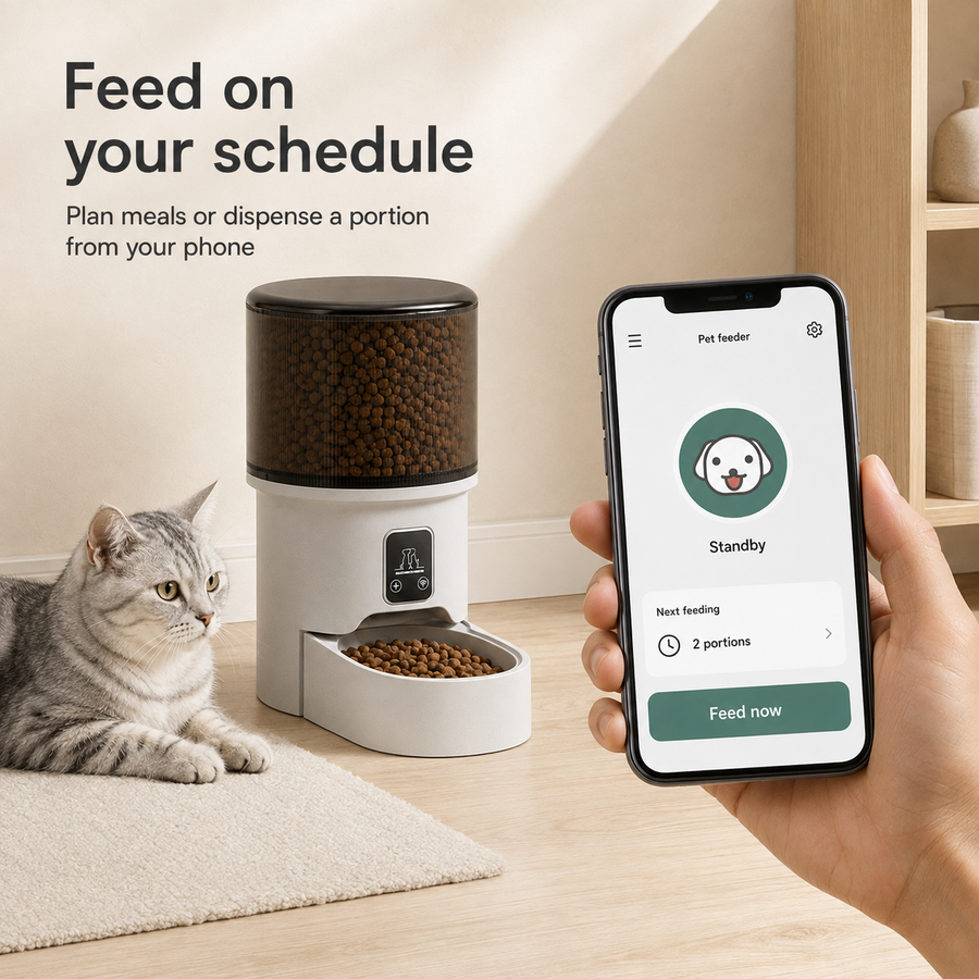 Smart 4L Automatic Pet Feeder