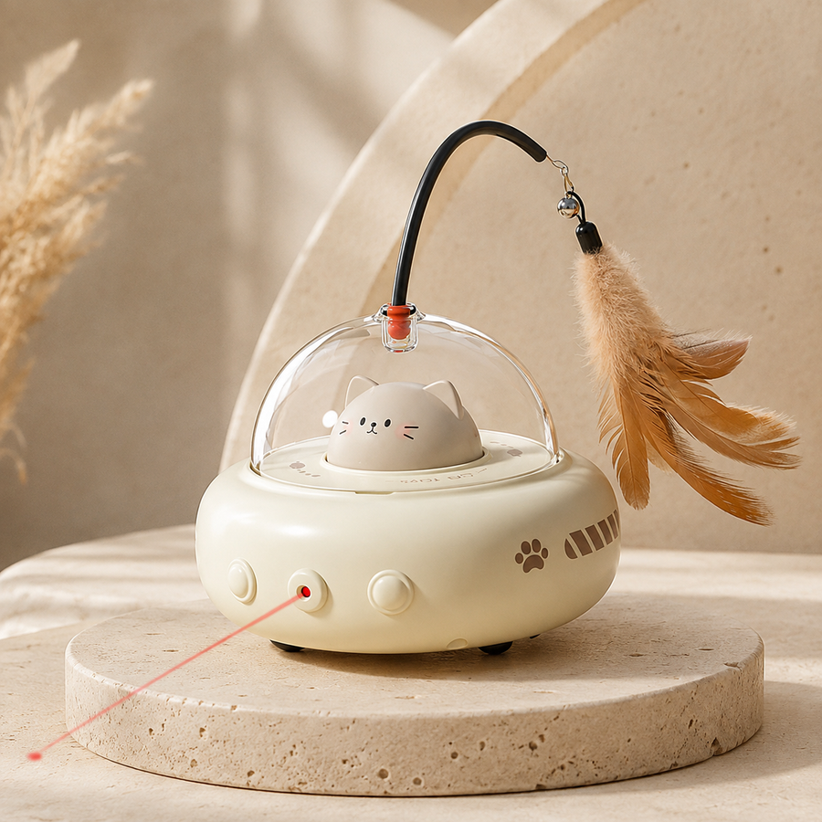 PouncePod Interactive Cat Toy