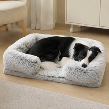 Cama para mascotas CloudRest Plush Bolster